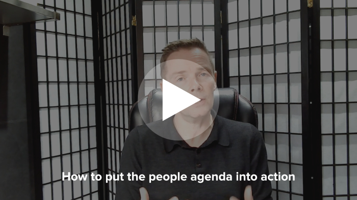 How to put the people agenda into action