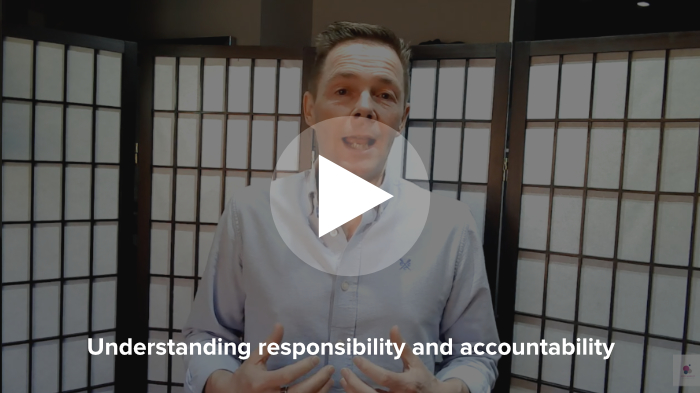 Understanding responsibility and accountability